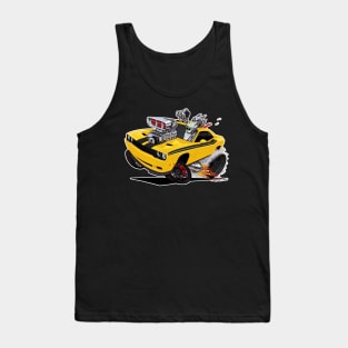 top banana yellow Challenger HELLCAT Tank Top